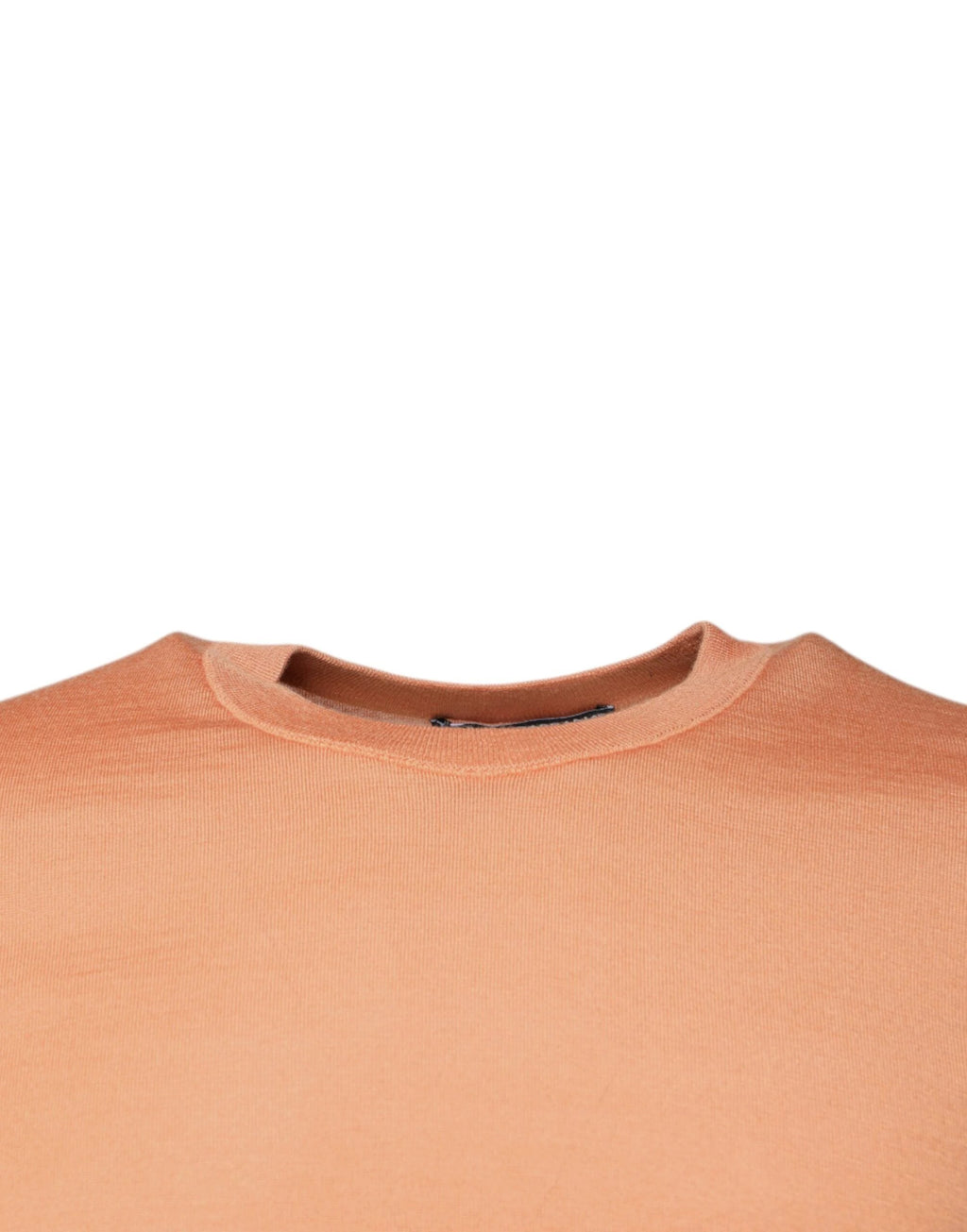 Dolce & Gabbana Beige Wool Crewneck Pullover Cropped Sweater by Dolce & Gabbana