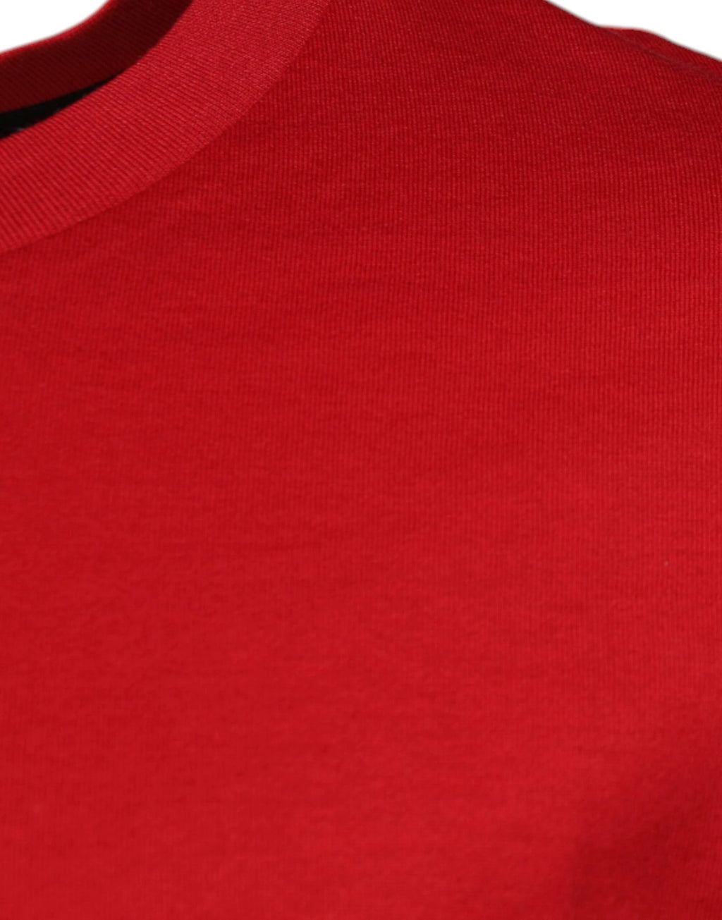 Dolce & Gabbana Red Logo Print Cotton Crew Neck T-shirt by Dolce & Gabbana