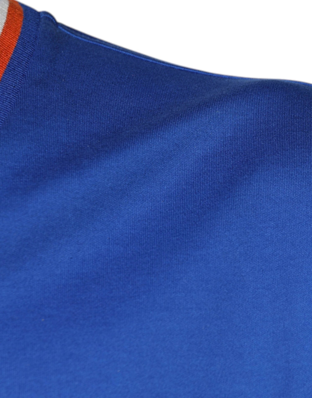 Dolce & Gabbana Blue Logo V-neck Short Sleeve T-shirt by Dolce & Gabbana