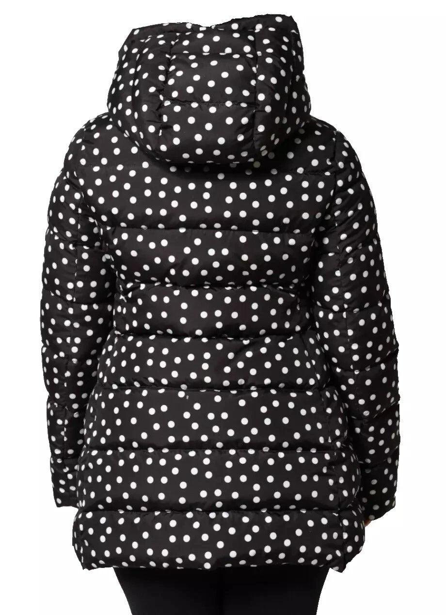 Dolce & Gabbana Black Polyester Hooded Reversible Jacket by Dolce & Gabbana