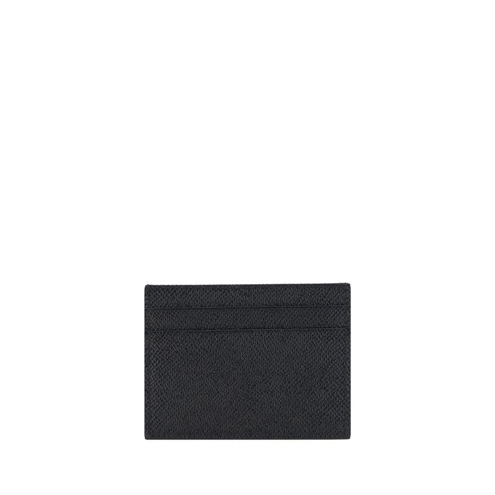 Dolce & Gabbana Black Calf Leather Bos Taurus Wallet by Dolce & Gabbana
