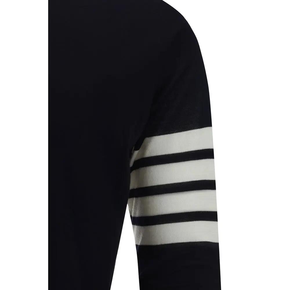 Thom Browne Blue Wool Oves Aries Sweatshirt