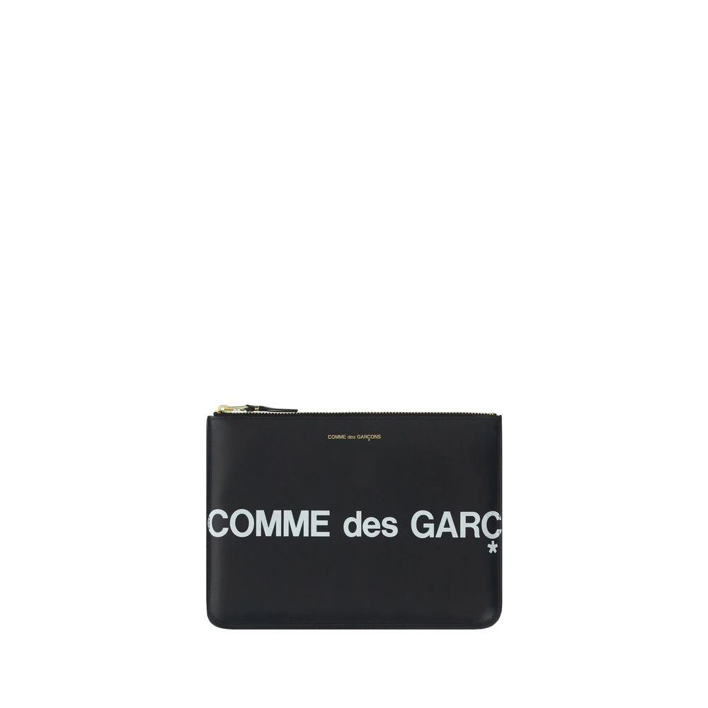 Comme Des Garçons Black Calf Leather Bos Taurus Wallet by Comme Des Garçons