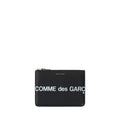 Comme Des Garçons Black Calf Leather Bos Taurus Wallet by Comme Des Garçons
