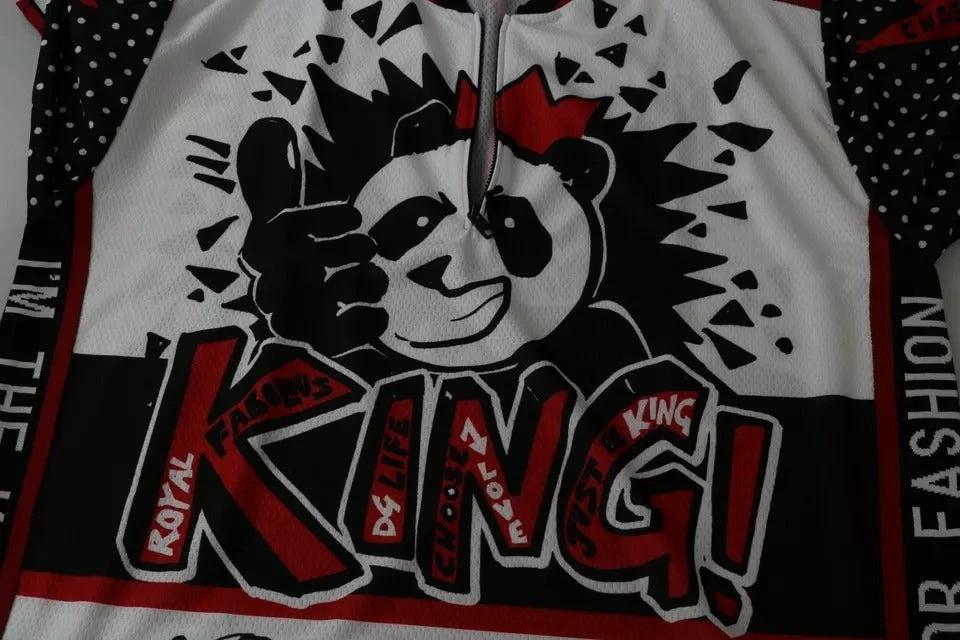 Dolce & Gabbana White King Panda Polyester T-shirt Top by Dolce & Gabbana