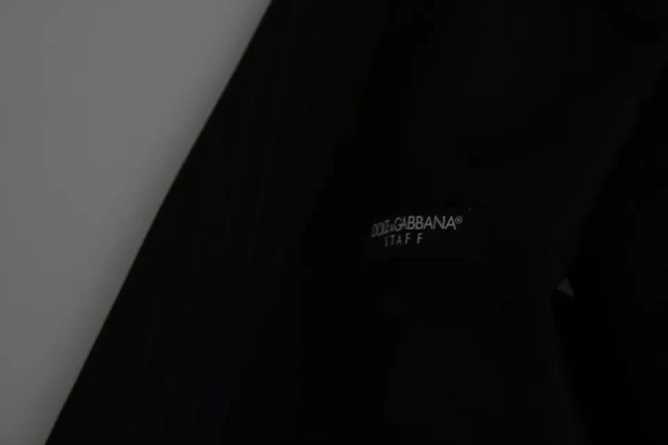 Dolce & Gabbana Black Men Formal STAFF Dress Waistcoat Vest by Dolce & Gabbana