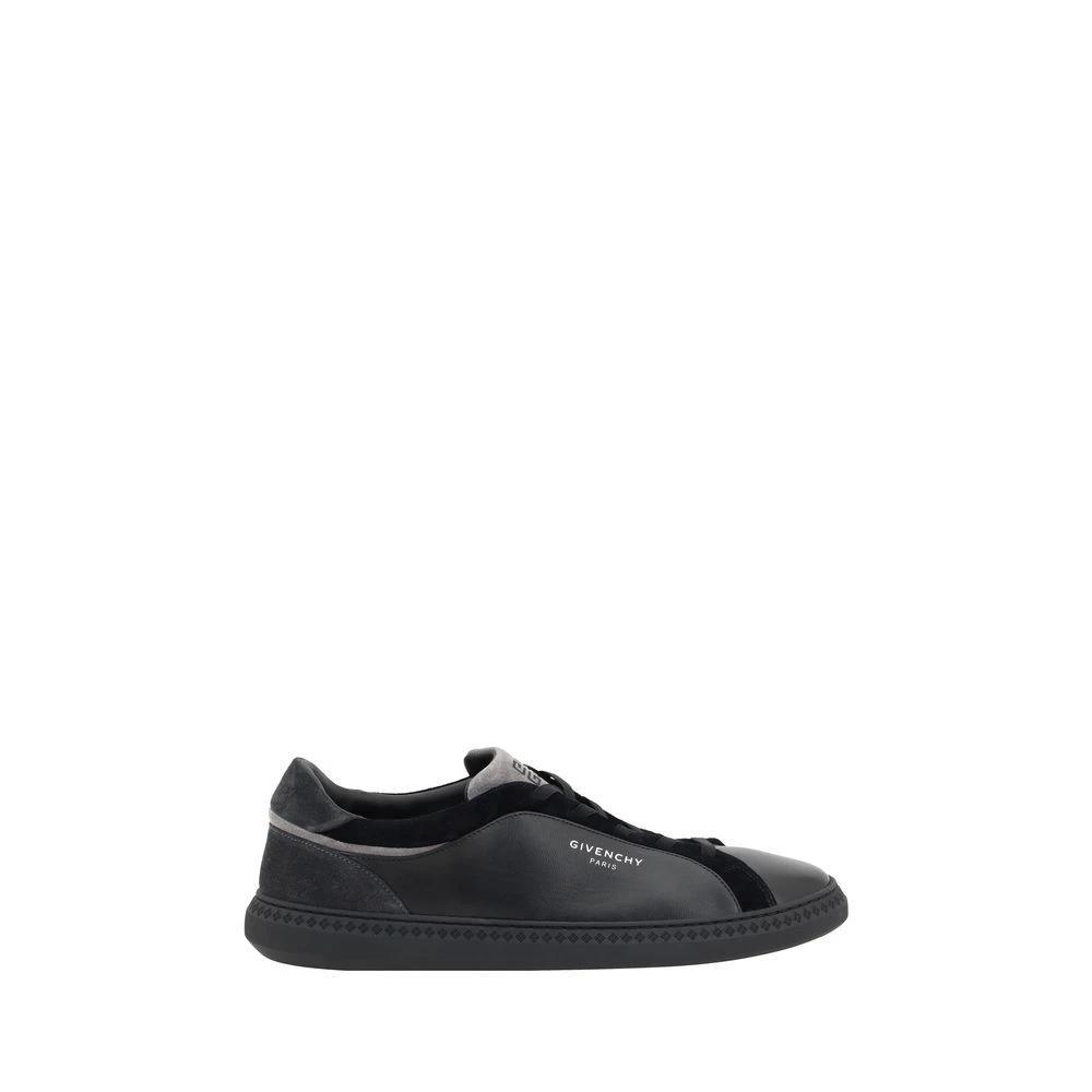Givenchy Black Leather G Set Sneakers by Givenchy
