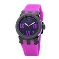 Lancaster Purple Synthetic Sport Watch by Lancaster