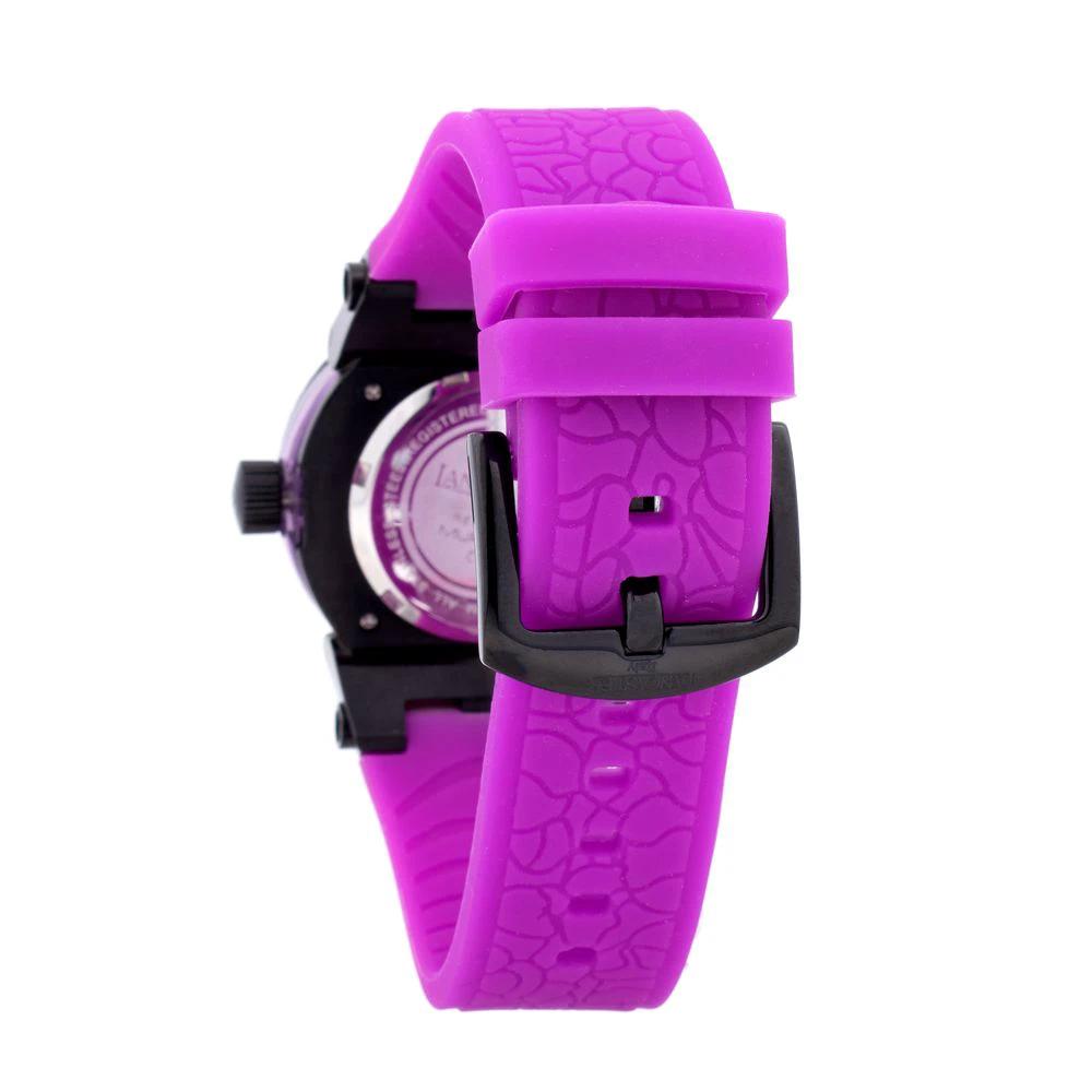 Lancaster Purple Synthetic Sport Watch by Lancaster