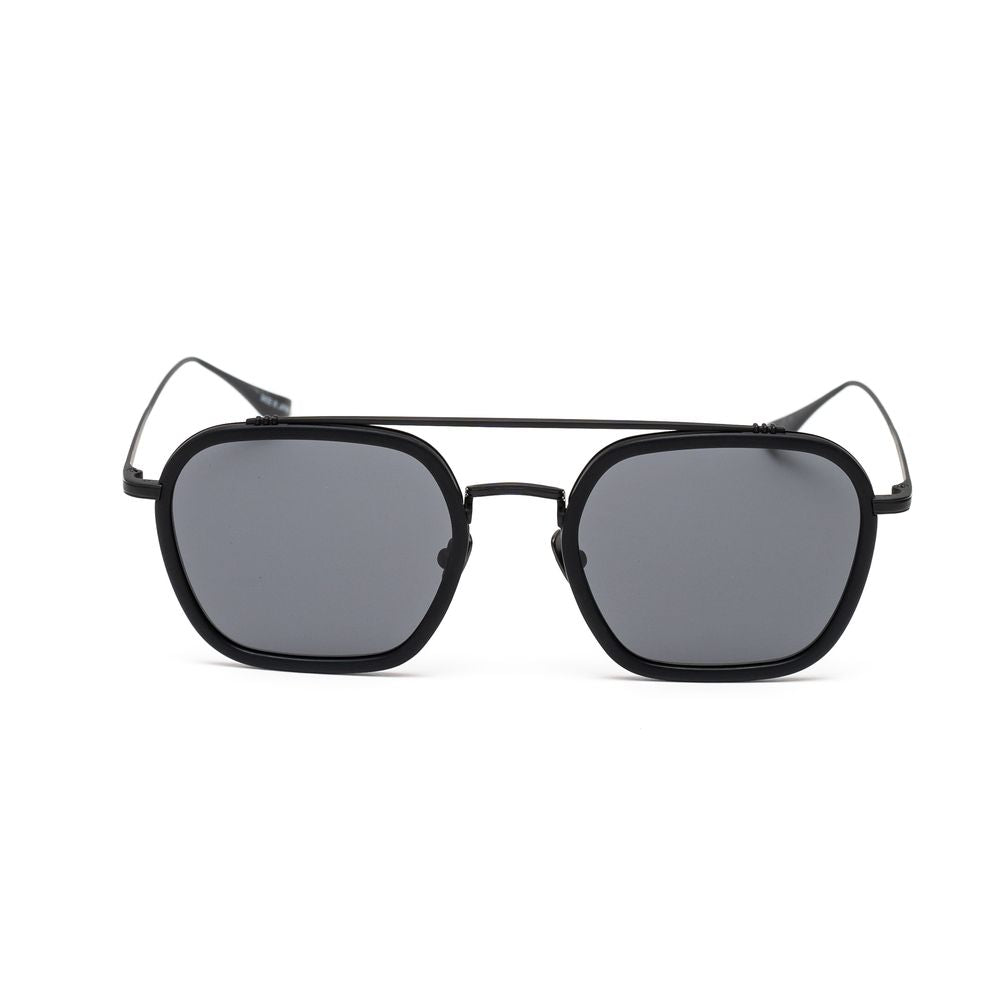 Lunettes de soleil Belstaff en acier inoxydable noir
