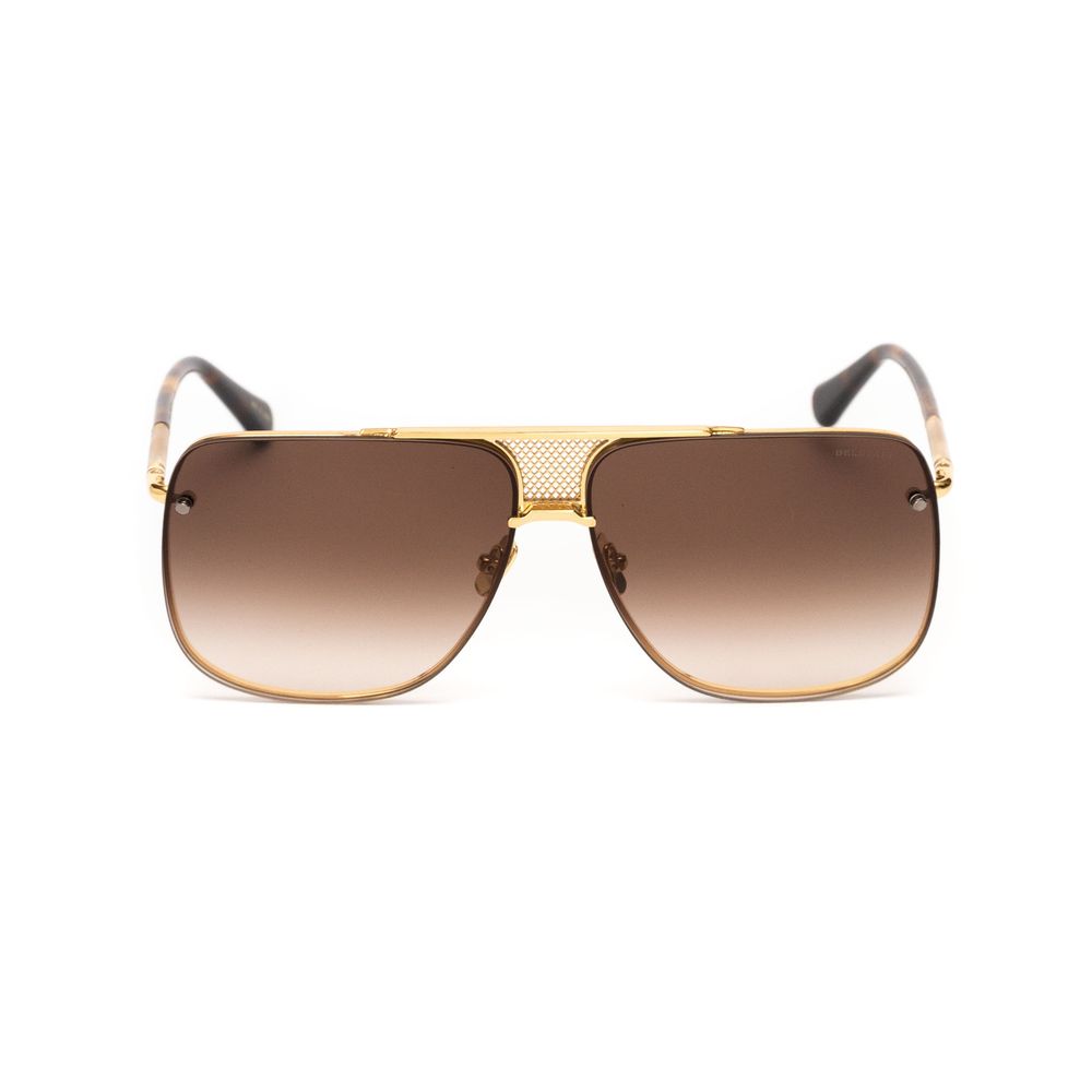Lunettes de soleil Belstaff en titane doré