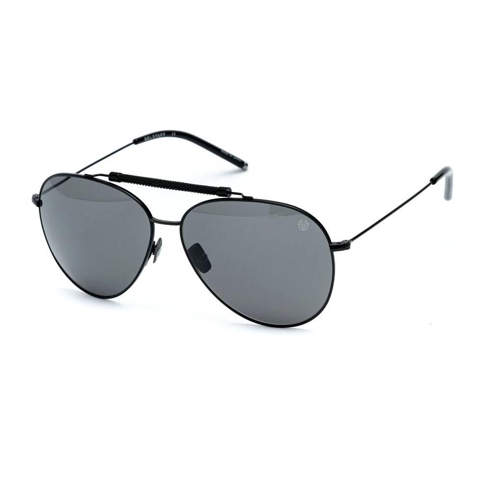 Lunettes de soleil Belstaff en titane noir