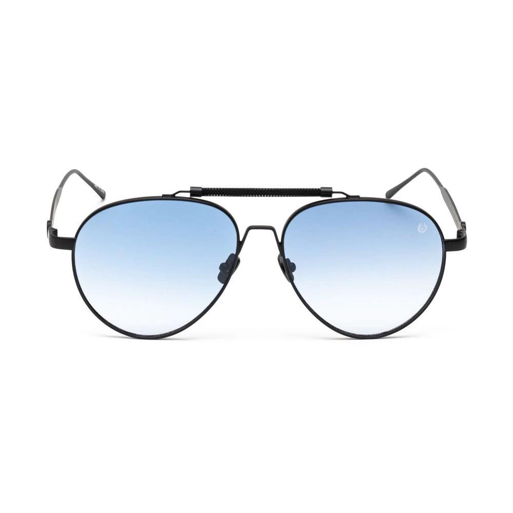 Belstaff Black Stainless Steel Sunglasses