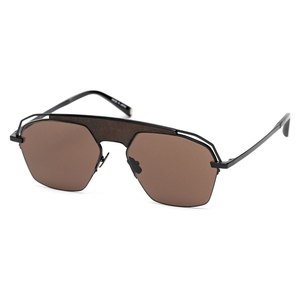 Lunettes de soleil Belstaff en titane marron