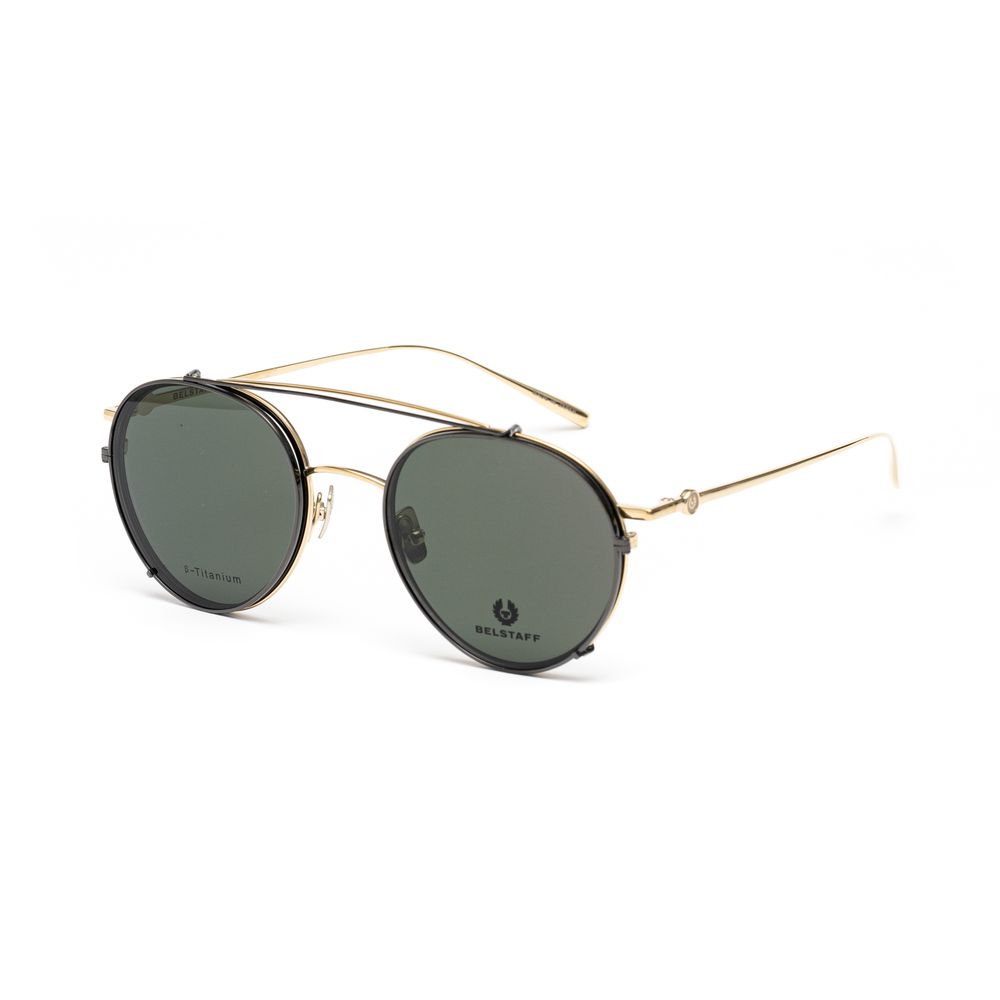 Lunettes de soleil Belstaff en titane doré