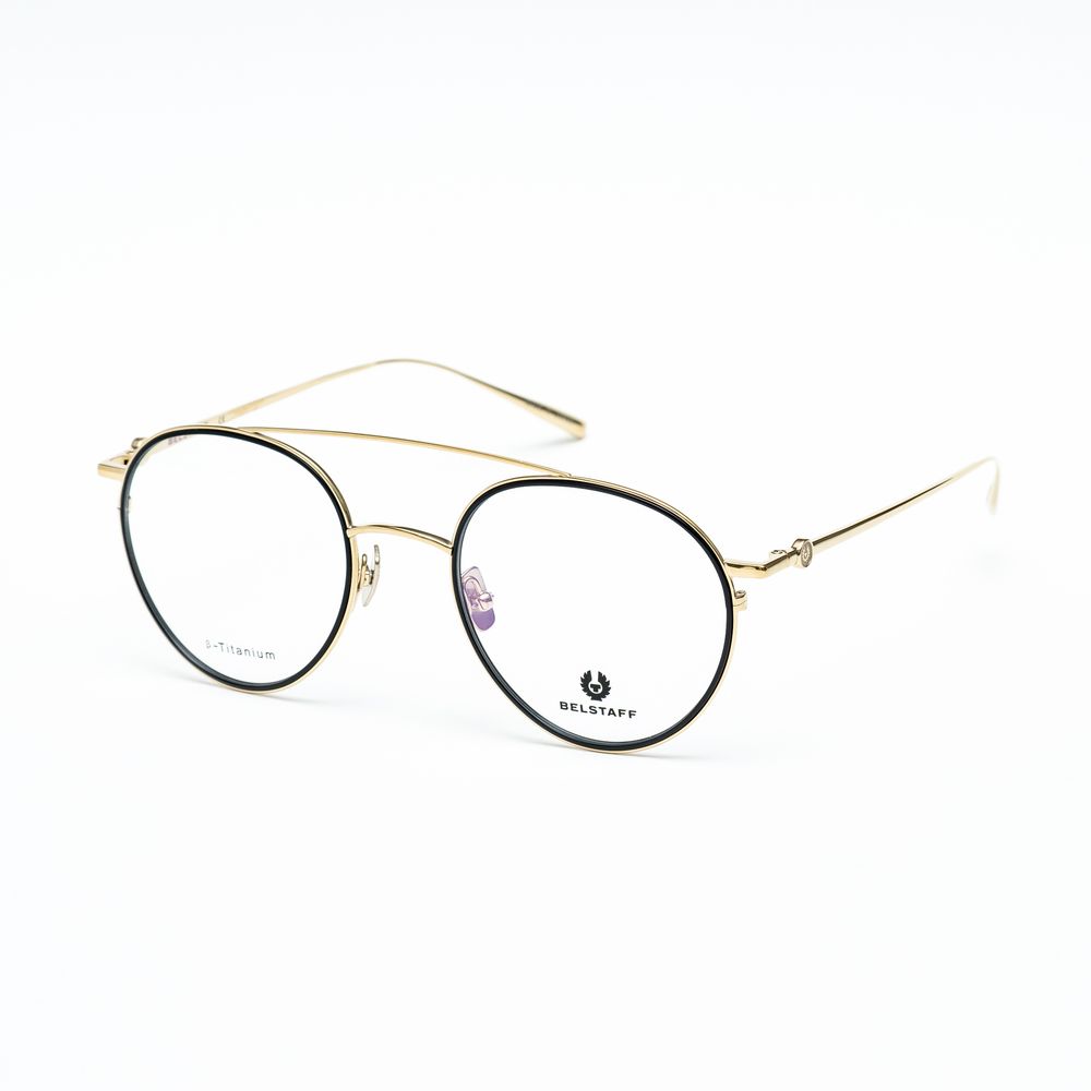Lunettes de soleil Belstaff en titane doré