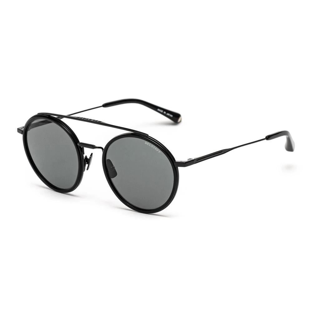Lunettes de soleil Belstaff en titane noir