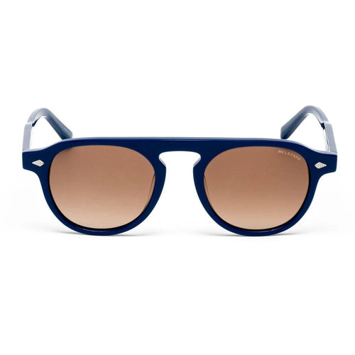Lunettes de soleil Belstaff en acétate bleu