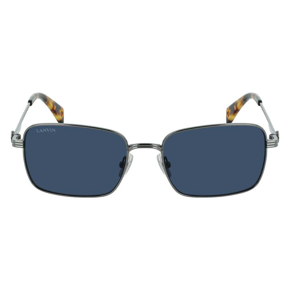 Lanvin Gray Metal Sunglasses by Lanvin