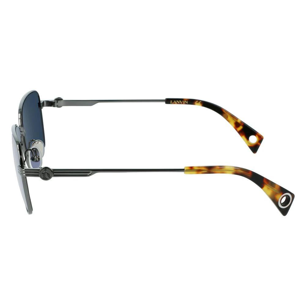 Lanvin Gray Metal Sunglasses by Lanvin