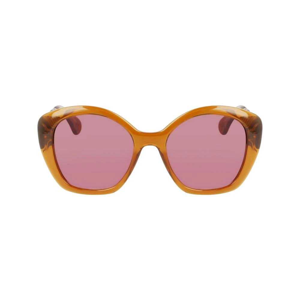 Lanvin Brown Bio Injected Sunglasses by Lanvin
