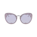 Lunettes de soleil Salvatore Ferragamo en métal violet