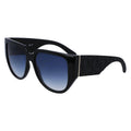 Ferragamo Black Bio Injected Sunglasses by Ferragamo