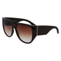 Ferragamo Brown Bio Injected Sunglasses by Ferragamo