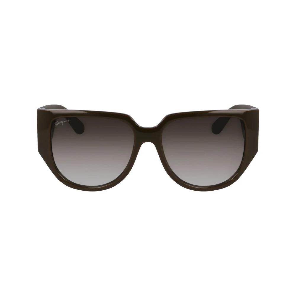 Ferragamo Bicolor Bio Injected Sunglasses by Ferragamo