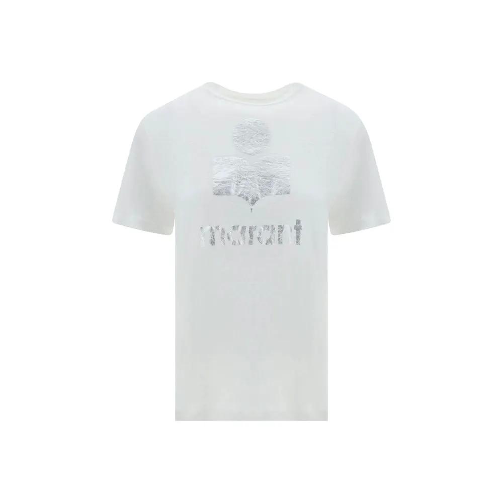 T-shirt Marant Étoile en lin blanc