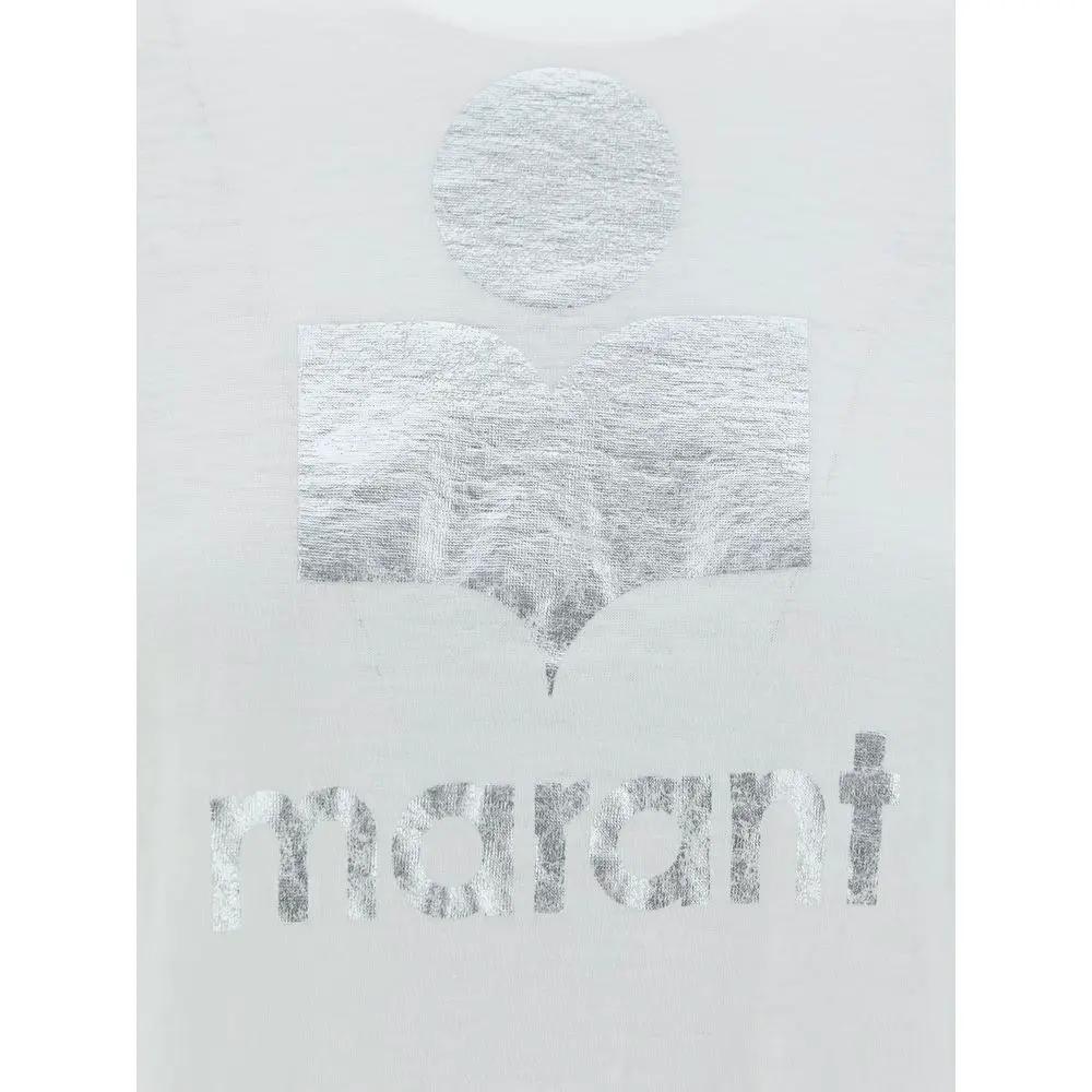 T-shirt Marant Étoile en lin blanc