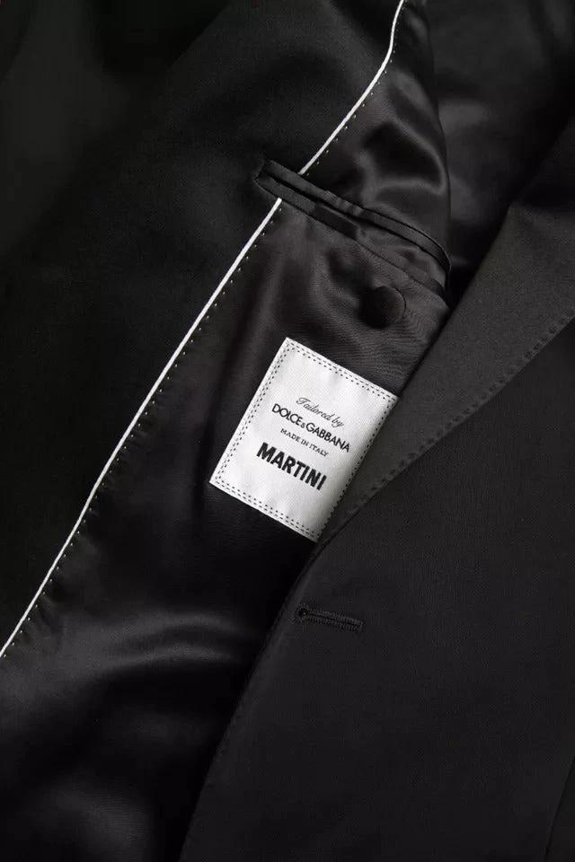 Dolce & Gabbana Black Wool Single Breasted MARTINI Blazerclothing by Dolce & Gabbana