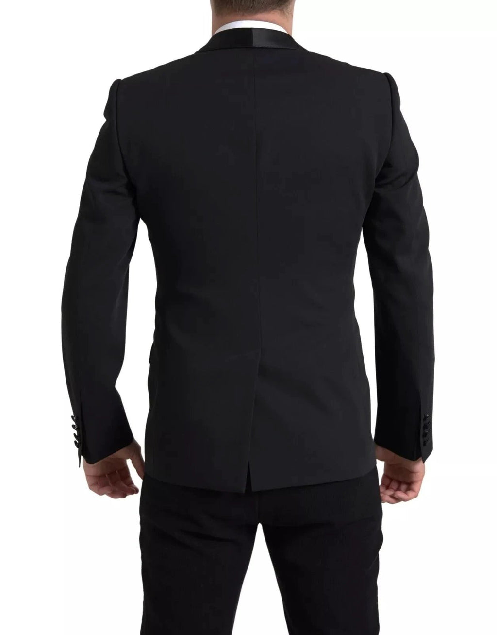 Dolce & Gabbana Black Wool Single Breasted MARTINI Blazerclothing by Dolce & Gabbana