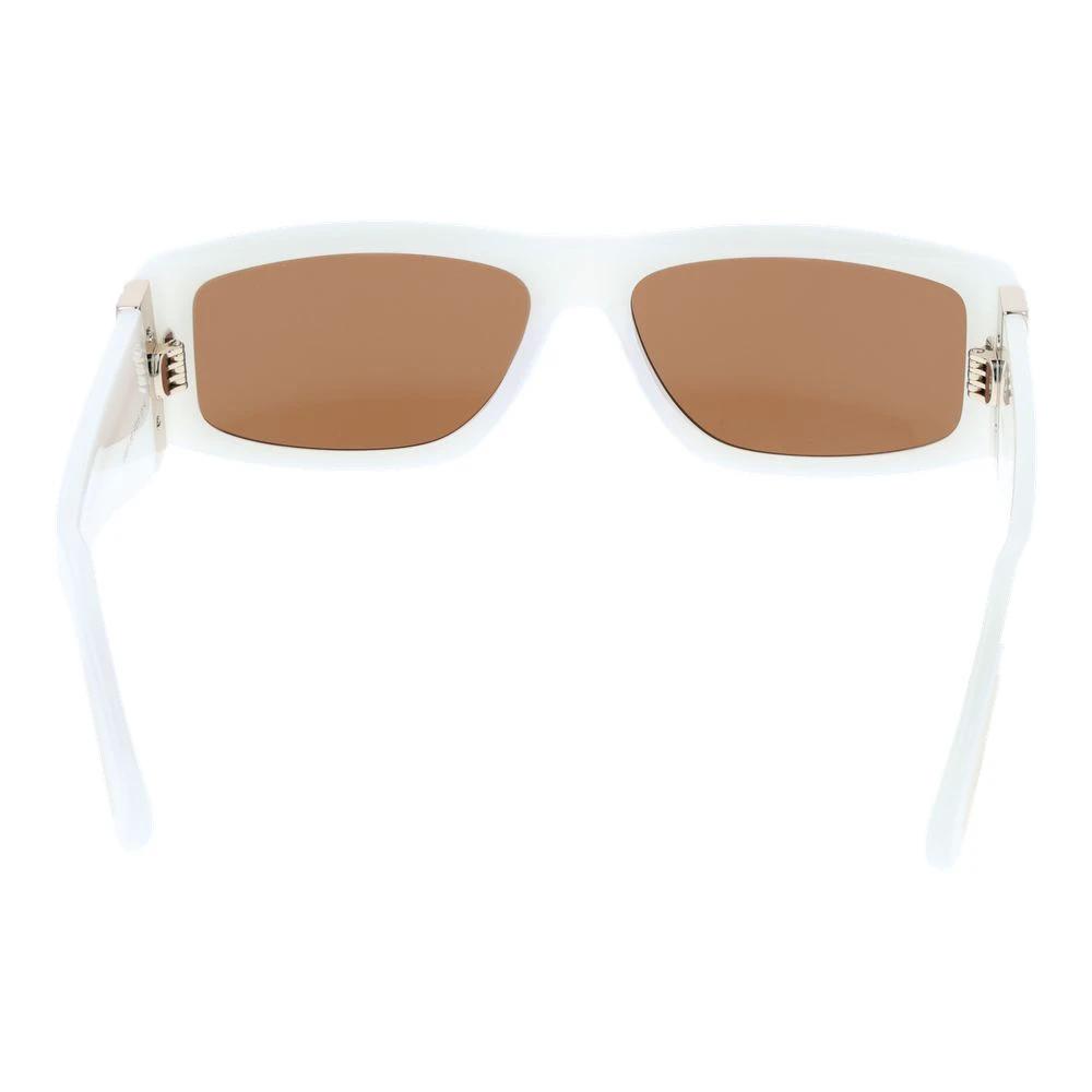 GCDS White Acetate Sunglasses by GCDS