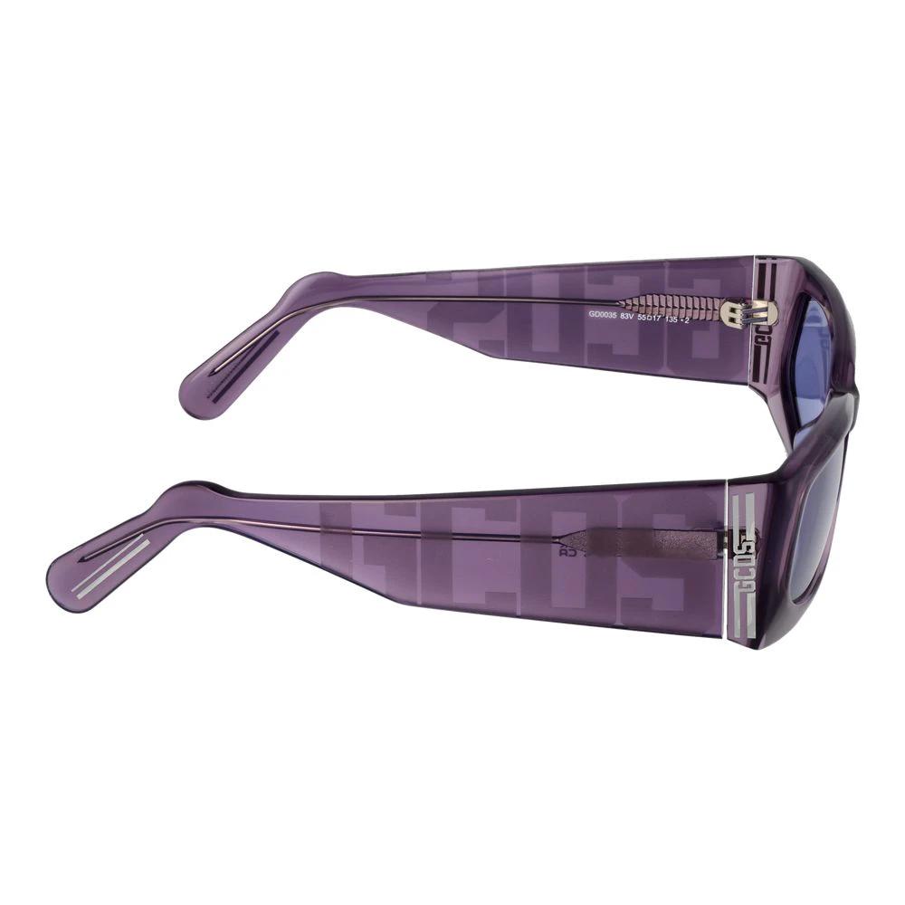 Lunettes de soleil en acétate multicolore GCDS