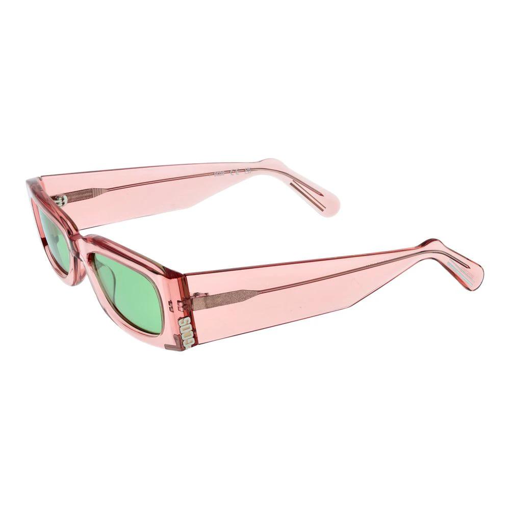 GCDS Pink Acetate Sunglasses by GCDS