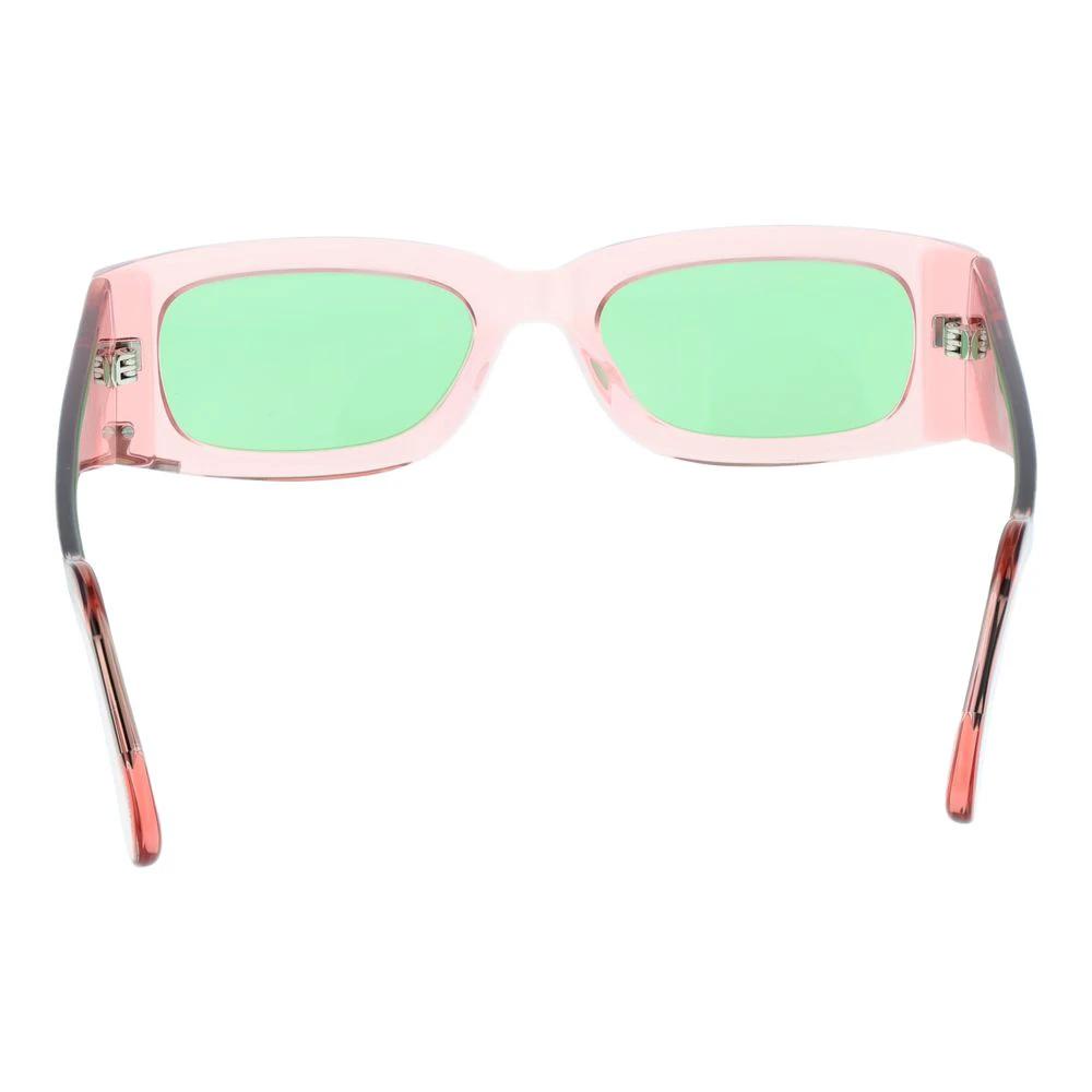GCDS Pink Acetate Sunglasses by GCDS