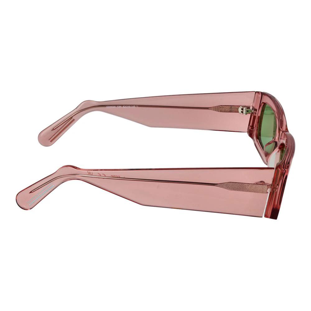GCDS Pink Acetate Sunglasses by GCDS