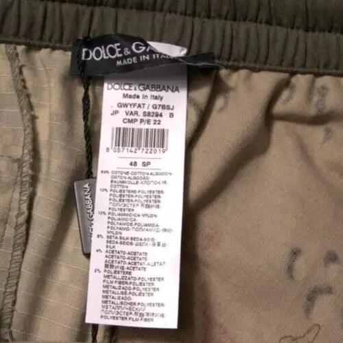 Dolce & Gabbana Multicolor Patchwork Cotton Jogger Sweatpants Pants by Dolce & Gabbana