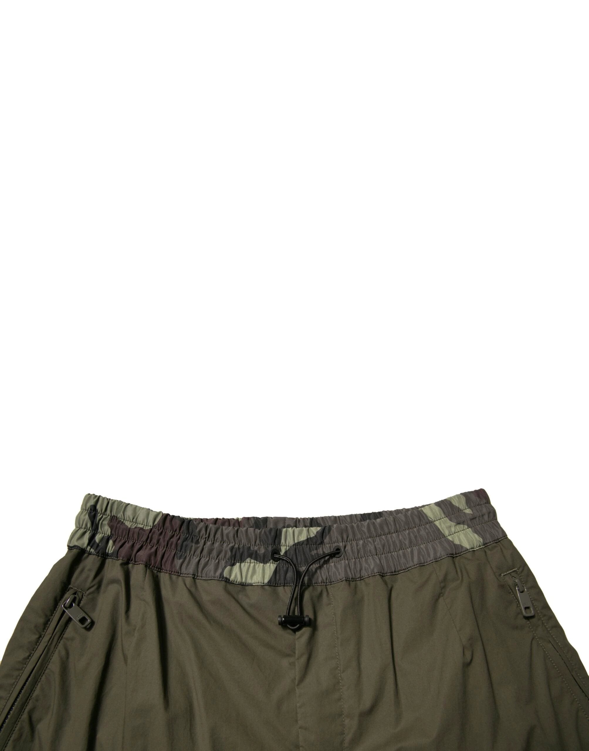 Dolce & Gabbana Multicolor Camouflage Jogger Cargo Pants by Dolce & Gabbana