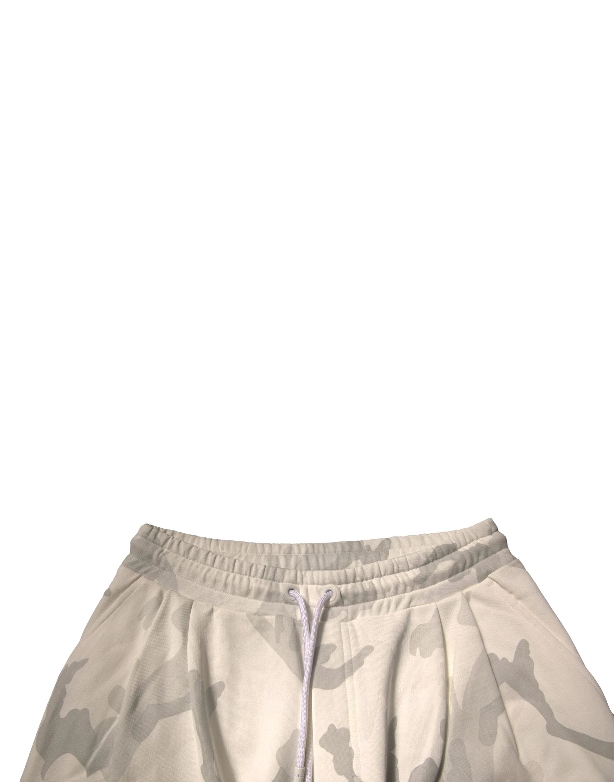 Dolce & Gabbana White Camouflage Cargo Jogger Pants by Dolce & Gabbana