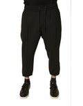 Dolce & Gabbana Black Wool Jogger Jogging Pants by Dolce & Gabbana