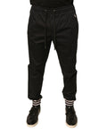 Dolce & Gabbana Black Cotton Stretch Jogger Sweatpants Pants by Dolce & Gabbana