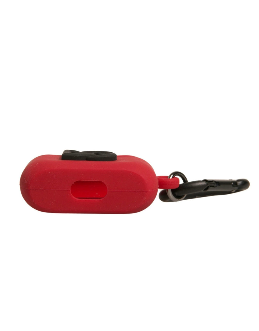 Dolce & Gabbana Red Silicone Rubber Logo Embossed Airpods Case by Dolce & Gabbana