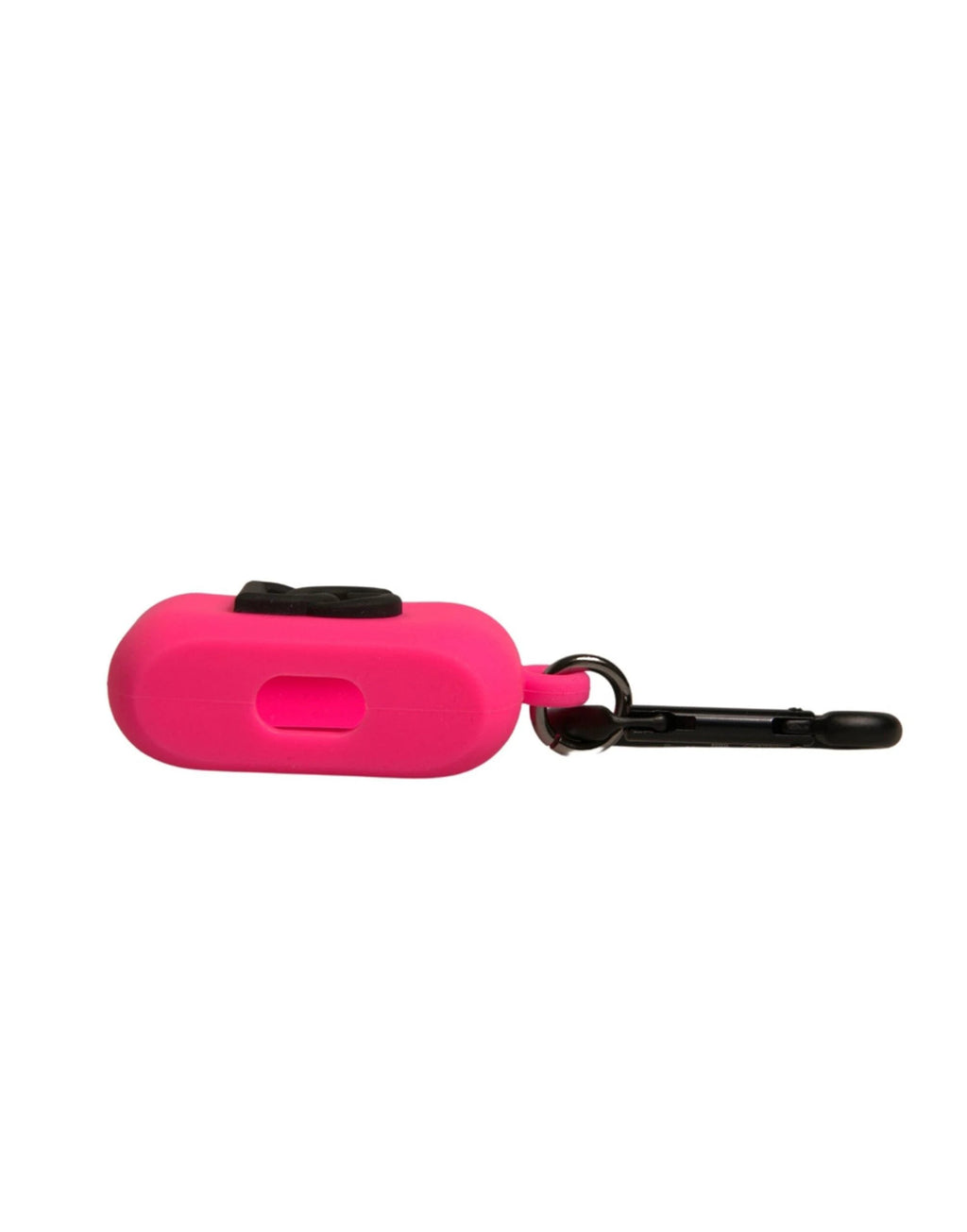 Dolce & Gabbana Pink Silicone Rubber Logo Embossed Airpods Case by Dolce & Gabbana
