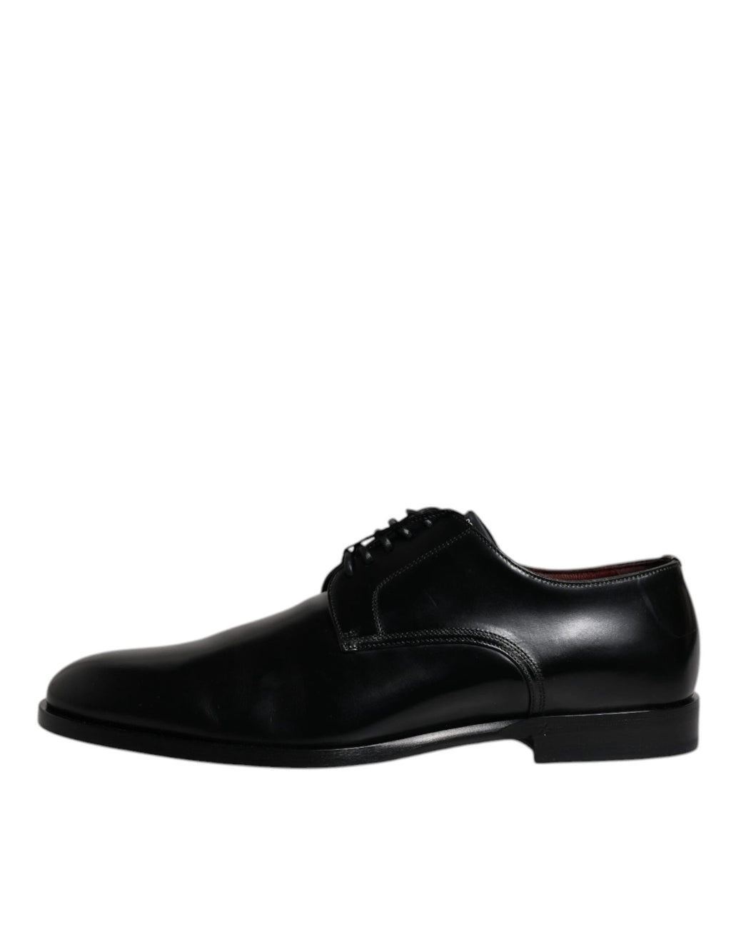 Dolce & Gabbana Black Calfskin Leather Derby Lace Up Formal Dress Shoes by Dolce & Gabbana