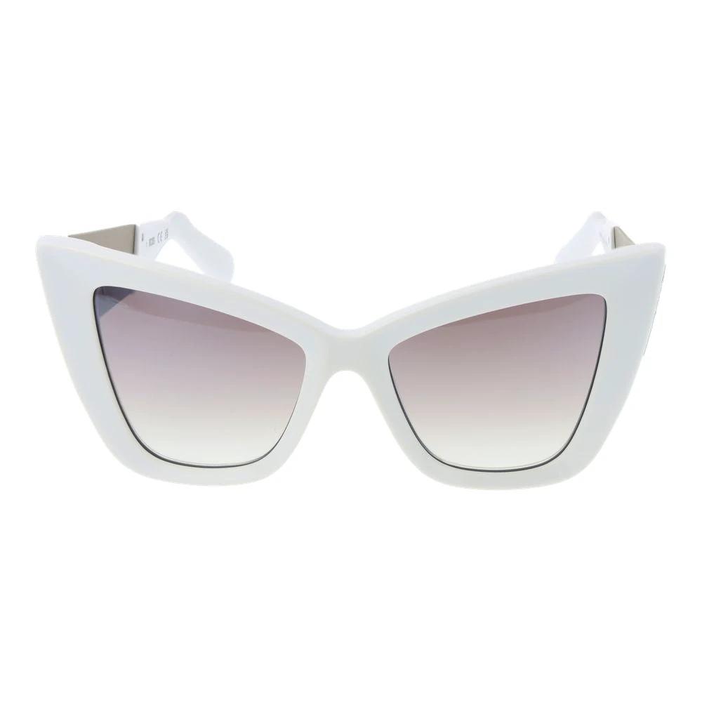GCDS White Acetate Sunglasses by GCDS