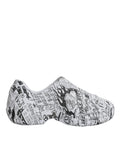 Dolce & Gabbana White Black Graffiti Daymaster Sneakers Shoes by Dolce & Gabbana