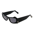 Lunettes de soleil GCDS en acétate noir