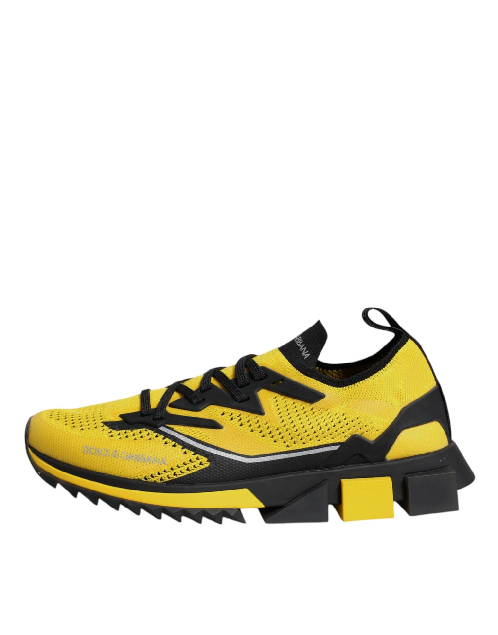 Dolce & Gabbana Yellow SORRENTO Sport Stretch Sneakers Shoes by Dolce & Gabbana